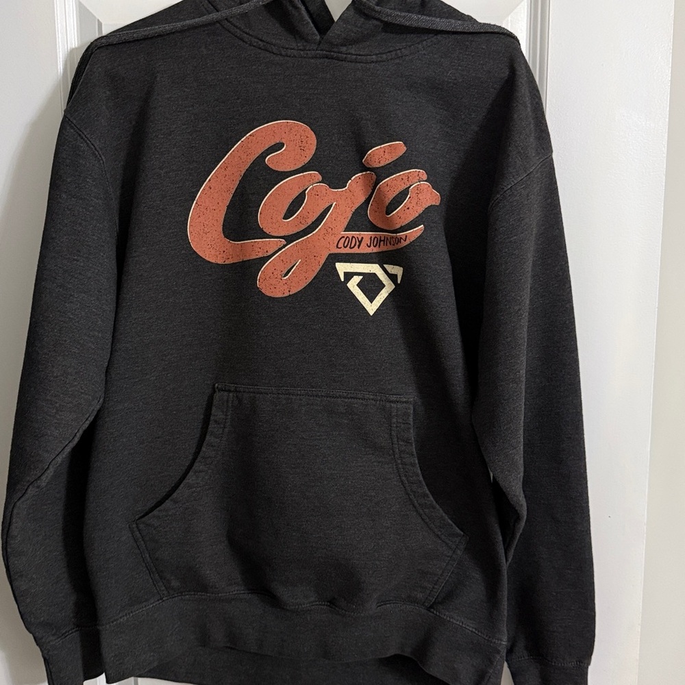Cody Johnson CoJo Hoodie Western Rodeo Country Pullover Sweatshirt Large